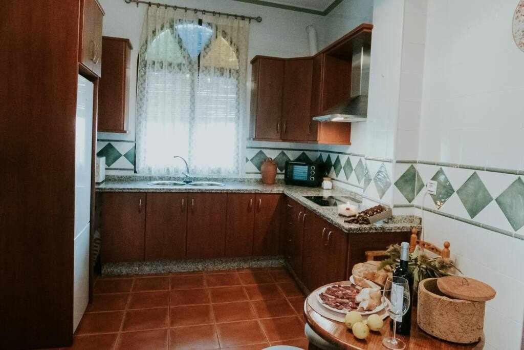 Casa Rural Con Jacuzzi, Sauna, Barbacoa Y Barra Cabeza la Vaca Exterior foto